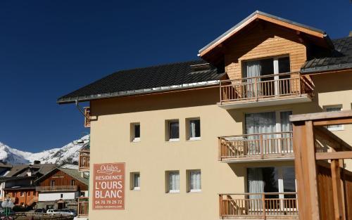 Residence Odalys L'Ours Blanc Les Deux Alpes Exterior photo